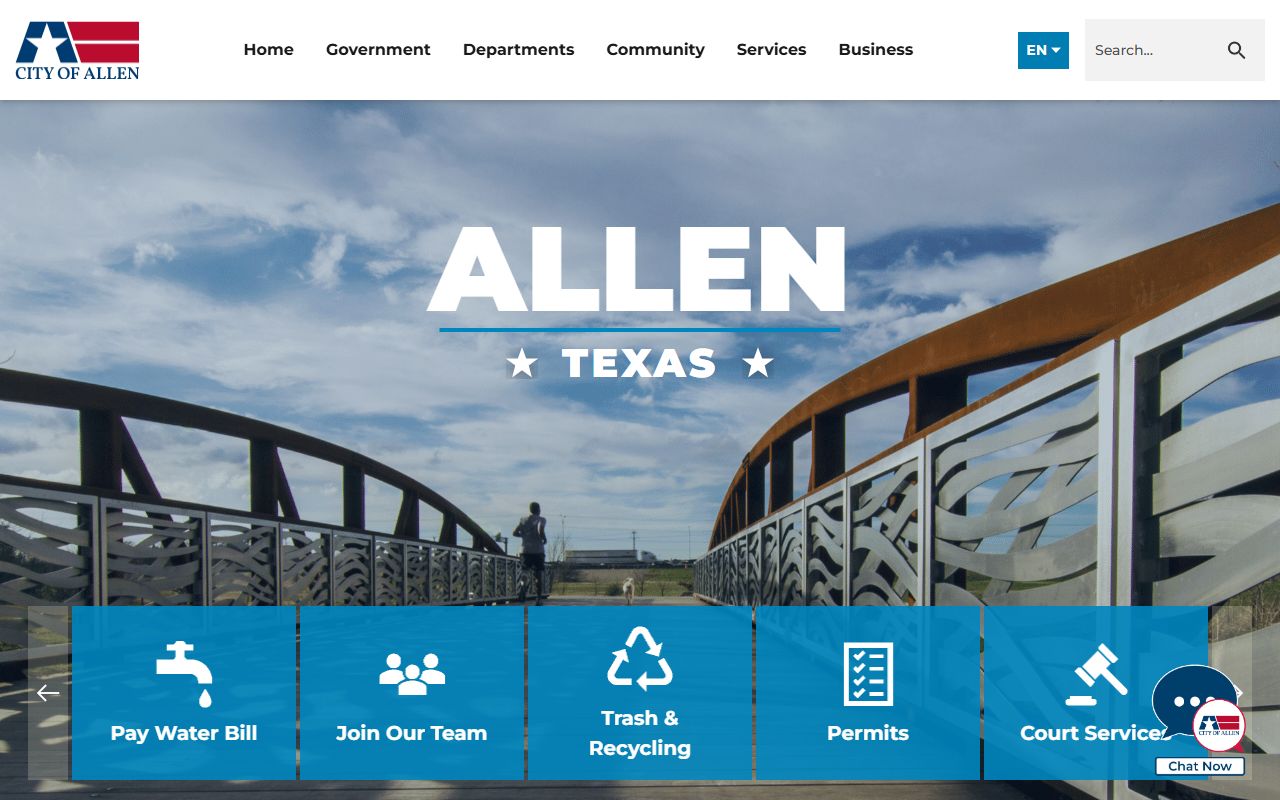 Allen Texas city official site divorce decree